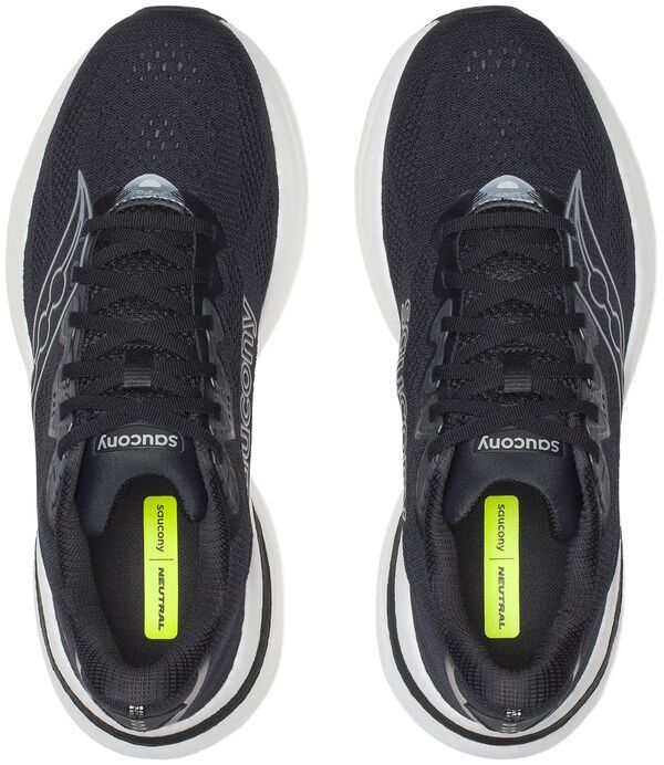 サッカニー メンズ シューズ スニーカー Saucony Mens Ride 19 Running Shoes BlackSilver ブラック サッカニー メンズ シューズ スニーカー Saucony Mens Ride 19 Running Shoes BlackSilver ブラック