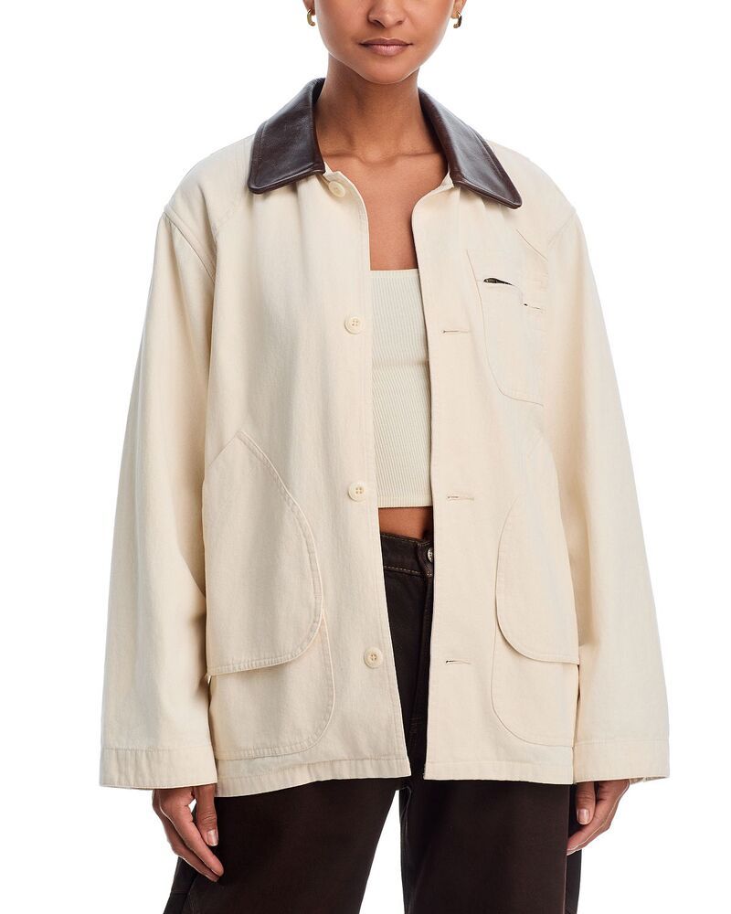 ザ・グレート レディース アウター ジャケット・ブルゾン THE GREAT The Barn Jacket Natural