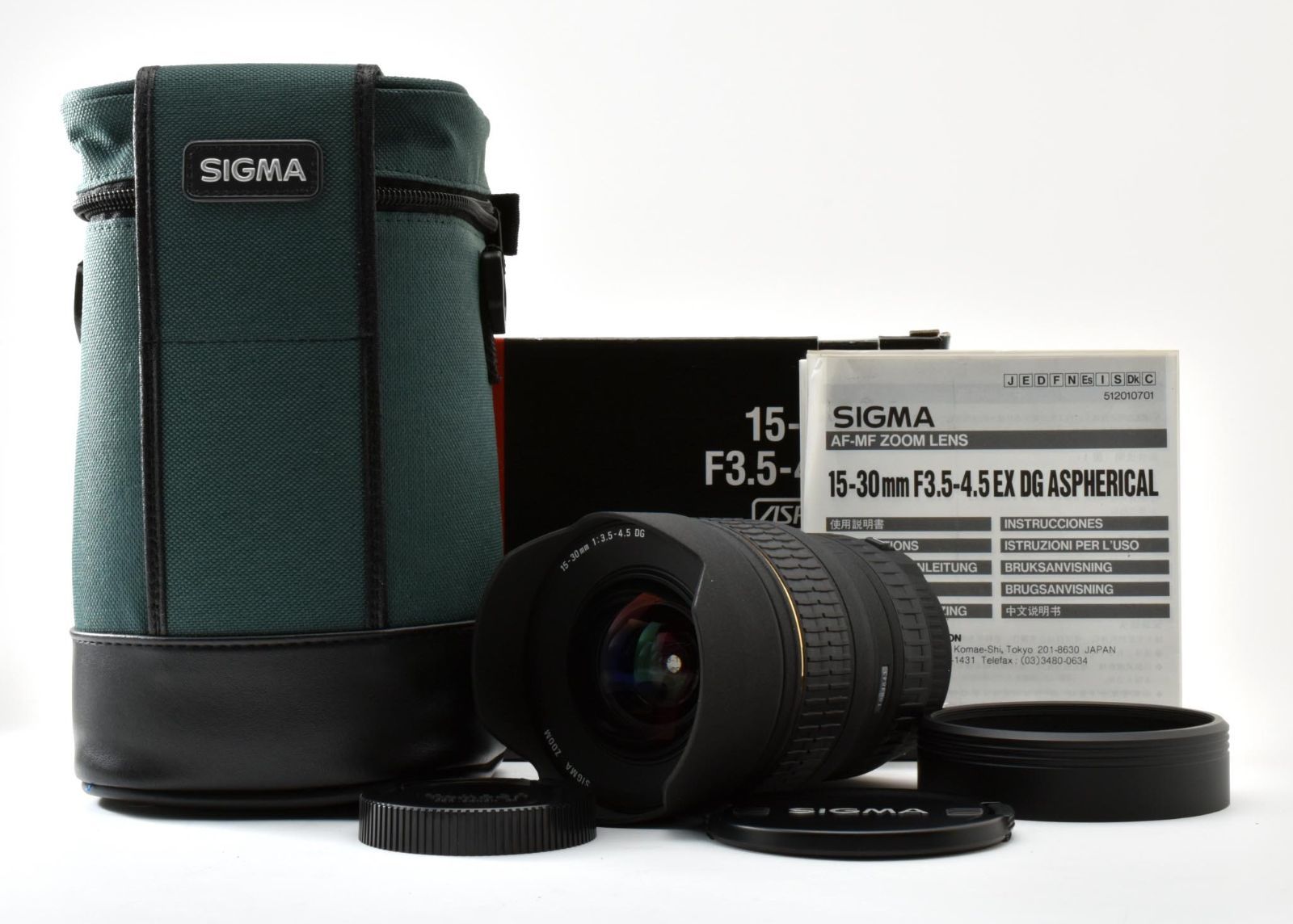 G11[8266]5☆極美品☆ シグマ SIGMA EX 15-30mm F3.5-4.5