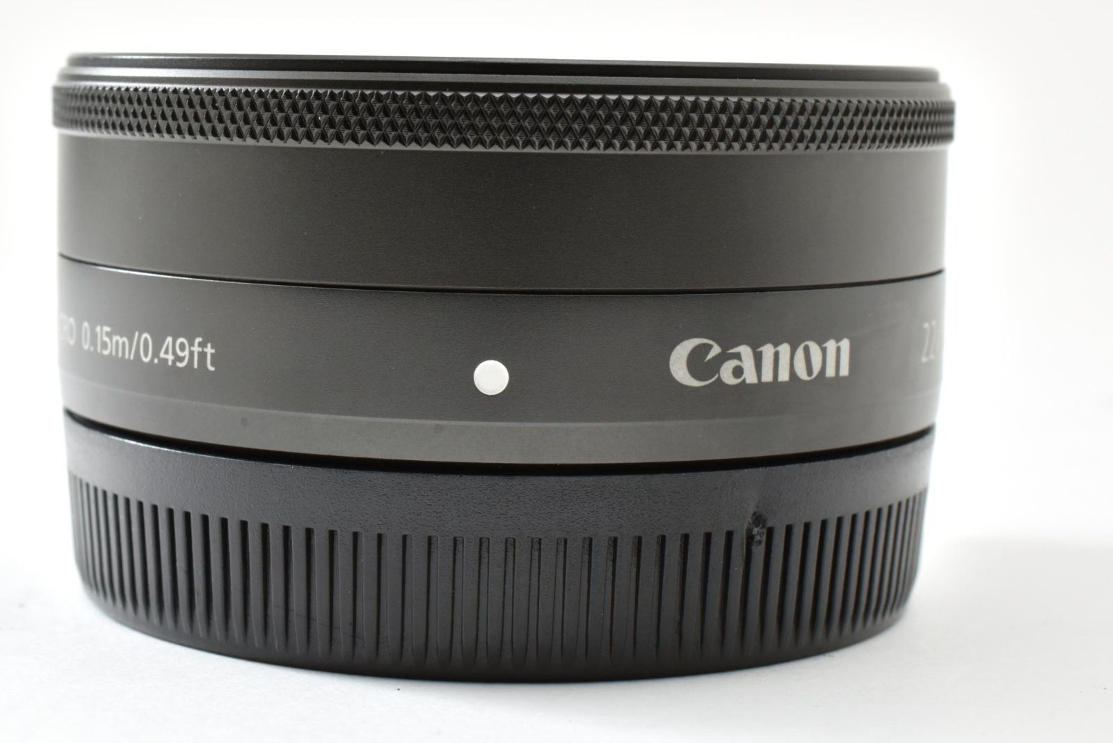 G11[8286]8☆極美品☆ キヤノン Canon EF-M 22mm F2 STM - メルカリ
