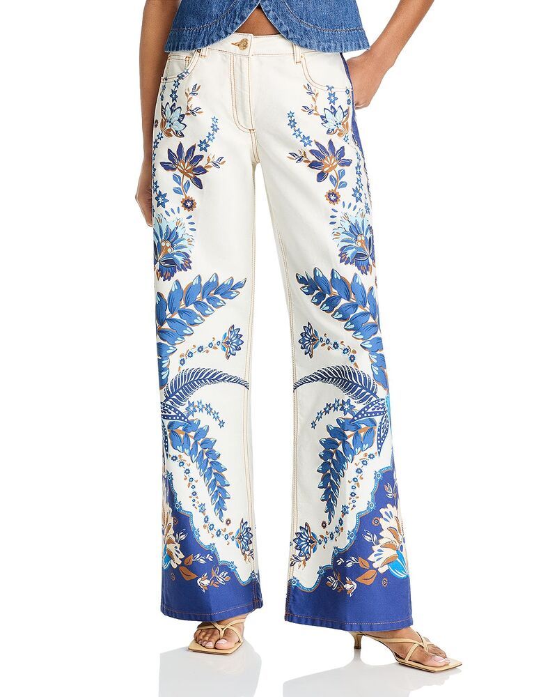 ファーム レディース ボトムス カジュアルパンツ プリント FARM Rio Encanto Tropical Print Pants Encanto Tr