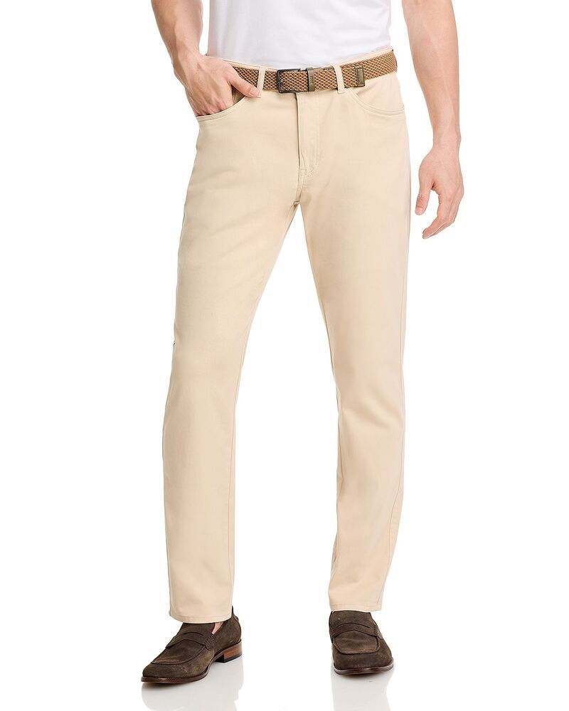 ピーター・ミラー メンズ ボトムス カジュアルパンツ Tシャツ Peter Millar Signature Sateen Five Pocket Pantsand サンド