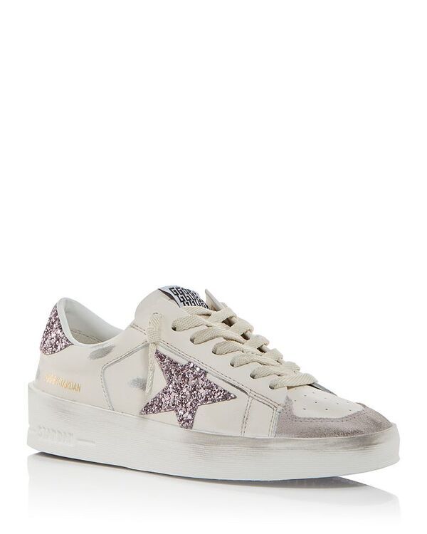 ゴールデングース レディース シューズ スニーカー Golden Goose Unisex Stardan Low Top Sneakers WhitePink ホワイト