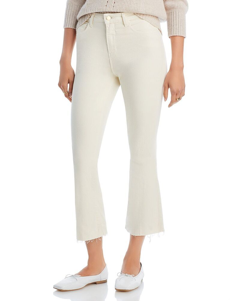 ラジャンス レディース ボトムス デニムパンツ ヴィンテージーンズ LAGENCE Kendra High Rise Crop Flare Jeans in Vintage White ホワイト