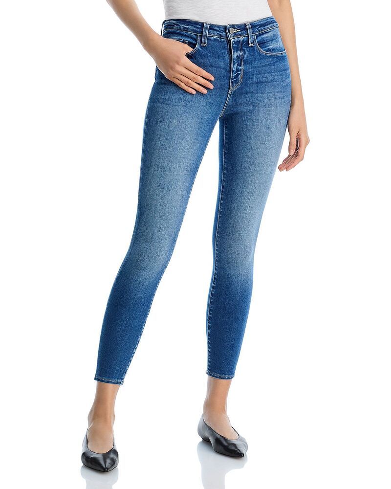 ラジャンス レディース ボトムス デニムパンツ ジーンズ LAGENCE Margot High Rise Skinny Jeans Cambridge