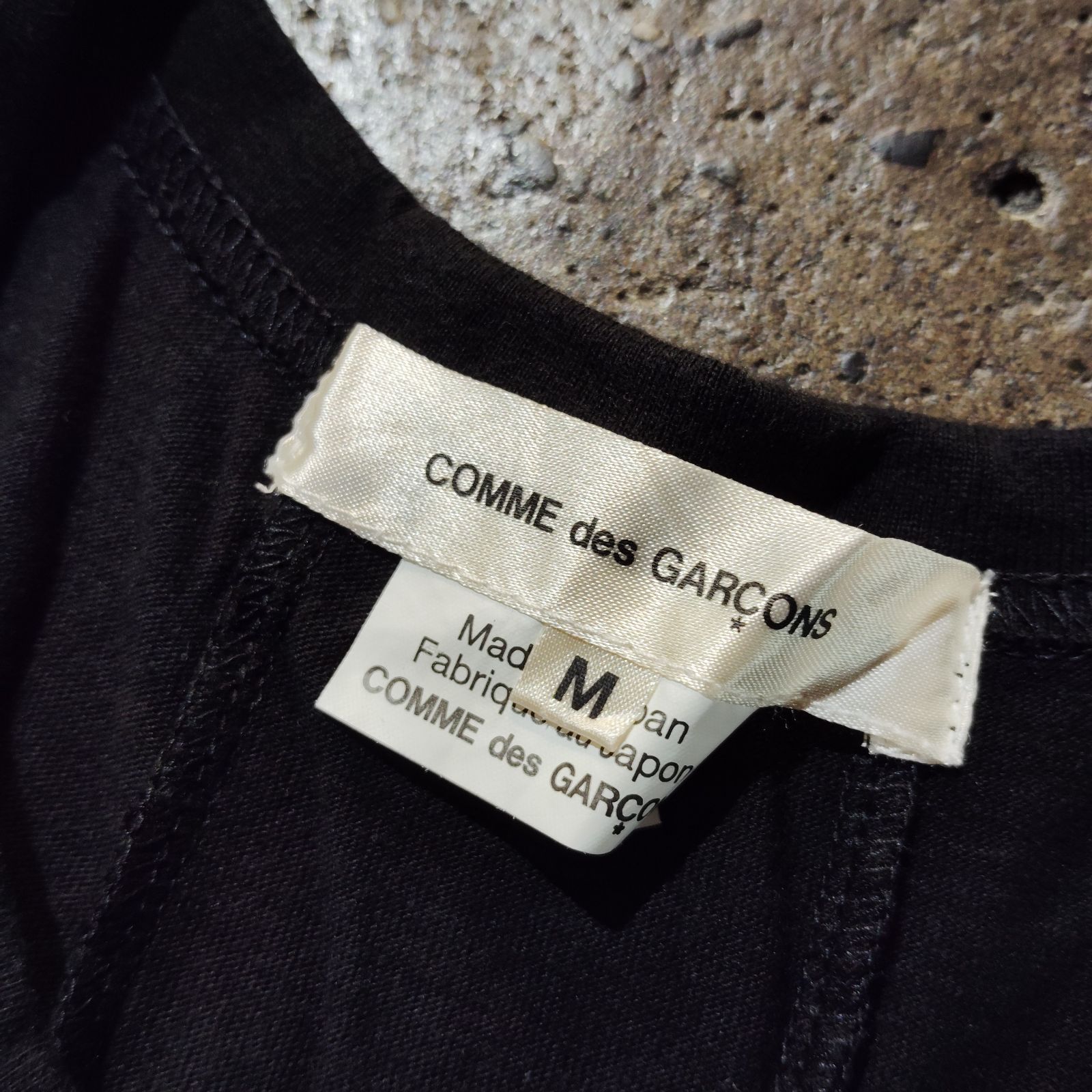 COMME des GARCONS 21ss ドレープデザインカットソー コムデギャルソン