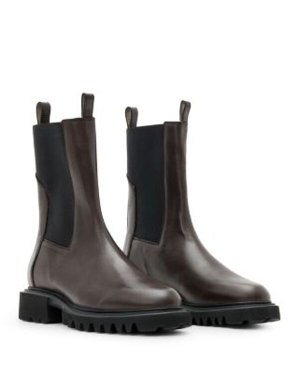オールセインツ レディース シューズ ブーツ・レインブーツ アンクル ALLSAINTS Womens Hallie Stretch Ankle Boots Black ブラック