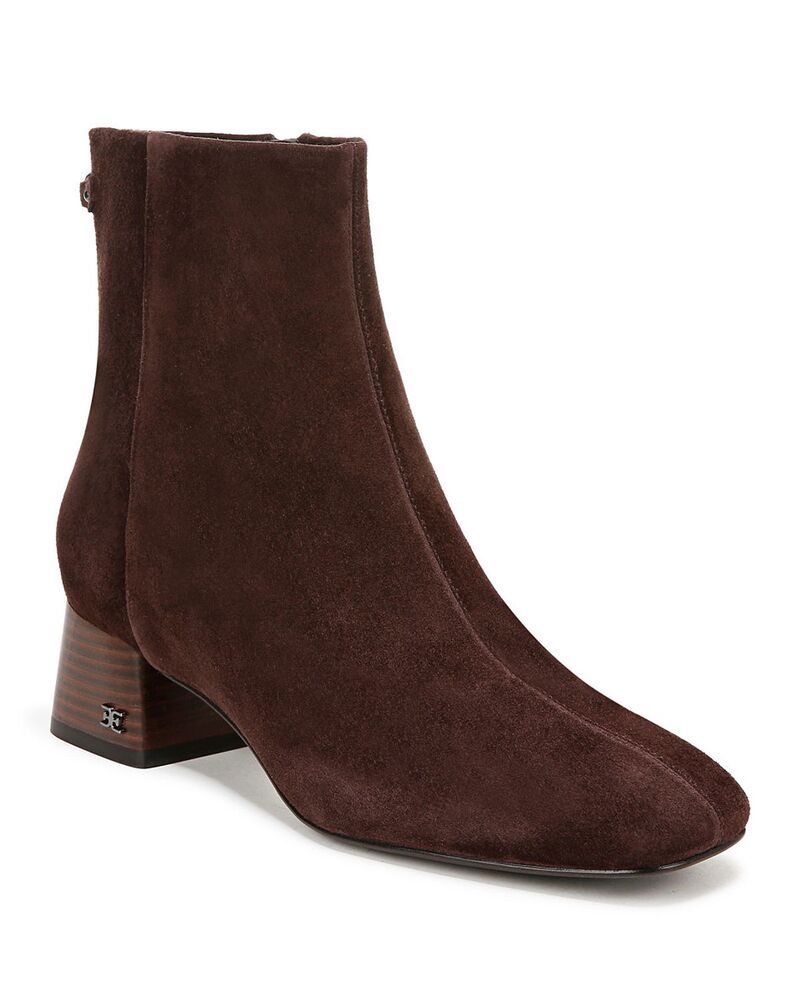 サムエデルマン レディース シューズ ブーツ・レインブーツ アンクル ヒール Sam Edelman Womens Paige Square Toe Block Heel Ankle Booties