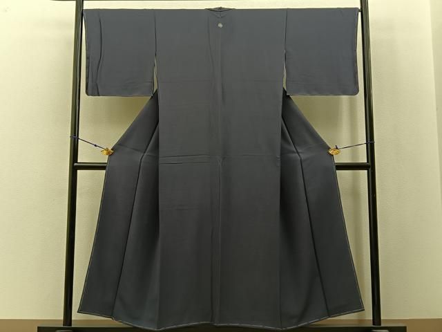 平和屋着物□上質な色無地 藤煤竹色 正絹 逸品 未使用 BAAX6789hj