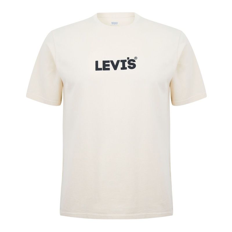 リーバイス メンズ トップス Tシャツ Levis Varsity Circle TShirt Bleach Sand HL サンド 9,865円
