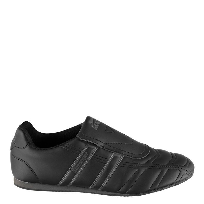 スラセンジャー メンズ シューズ スニーカー Slazenger Warrior Mens Trainers BlackCharcoal ブラック