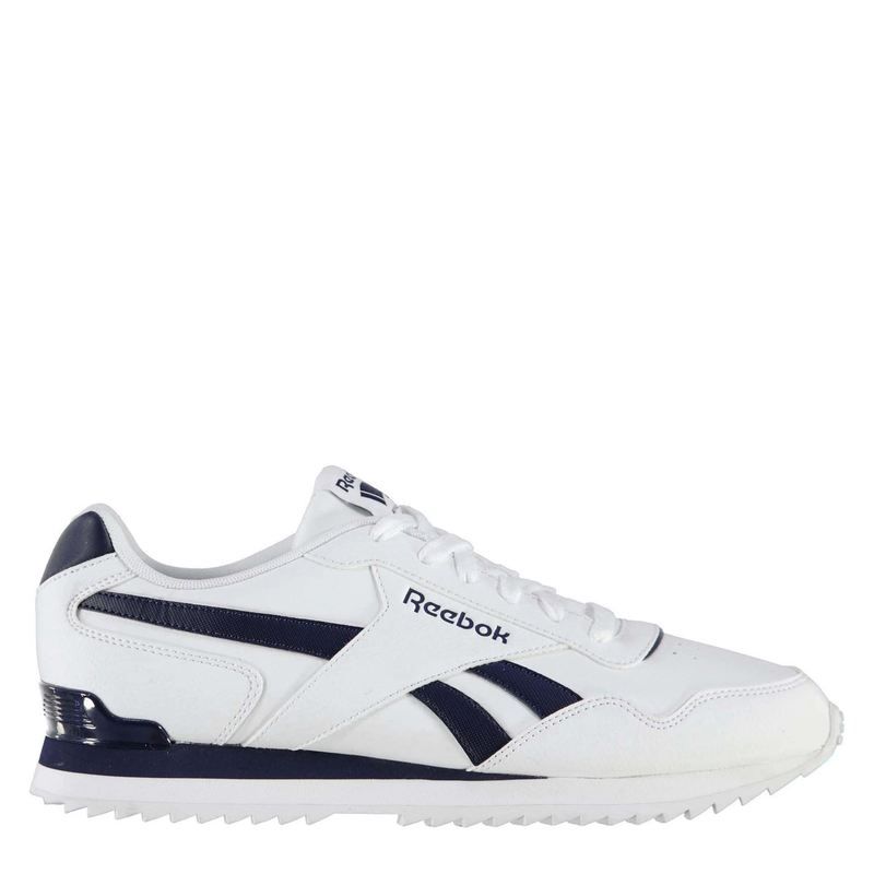 リーボック メンズ シューズ スニーカー Reebok Royal Glide Mens Trainers WhiteNavy ホワイト