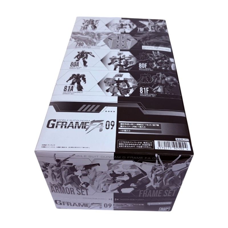 機動戦士ガンダム Gフレーム FA 09 12個入りBOX 食玩 G FRAME - メルカリ