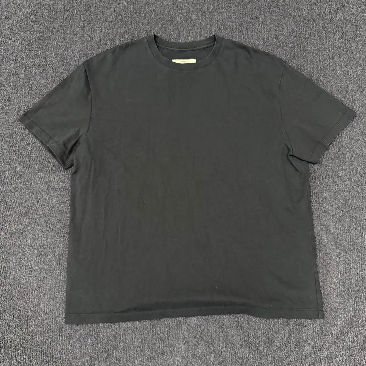 ポッタリー 無地 ブラック 半袖 Tシャツ