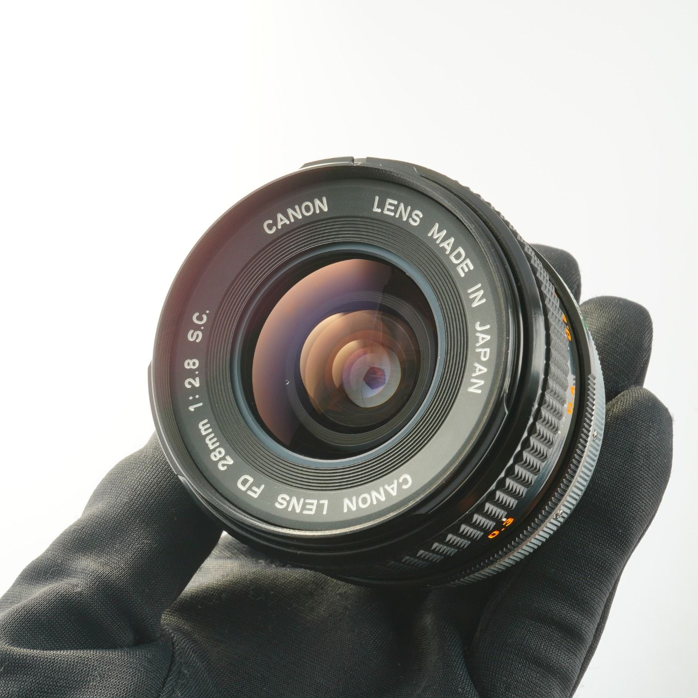 カメラ 動確済 美品 Canon FD 28mm f/2.8 s.c. #679