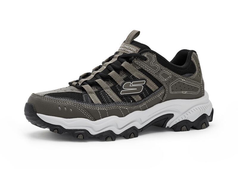 スケッチャーズ メンズ シューズ スニーカー SKECHERS Afterburn Legacy BrownBlack ブラック