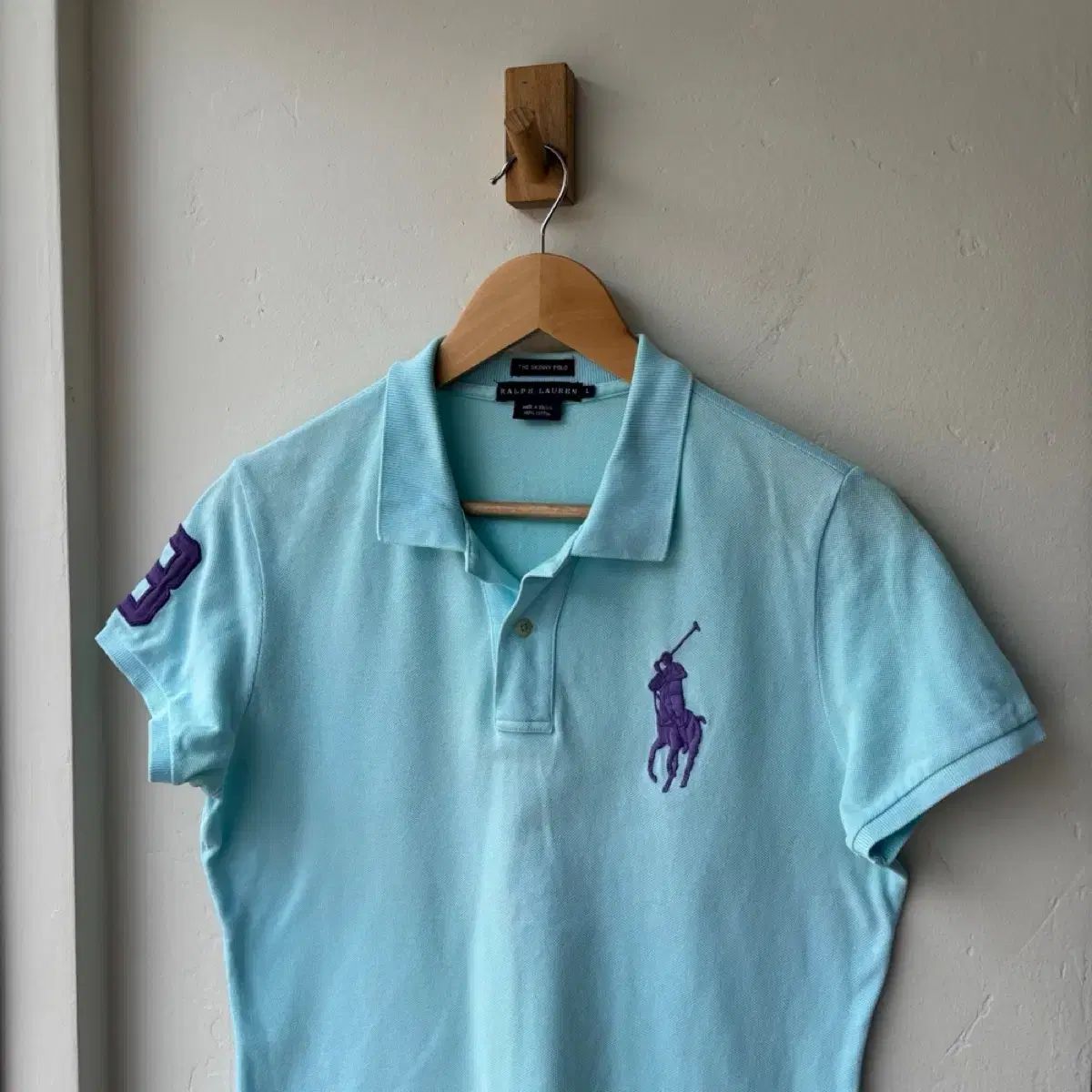 17498 - POLO RALPH LAUREN ポロラルフローレン ミント ビックポニー 半袖 カラーTシャツ 11,244円