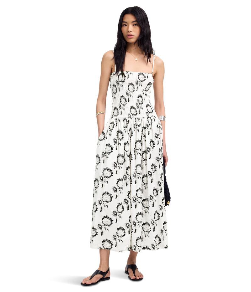 メイドウェル レディース トップス ワンピース Madewell Peony Dress Graphic Sunflow