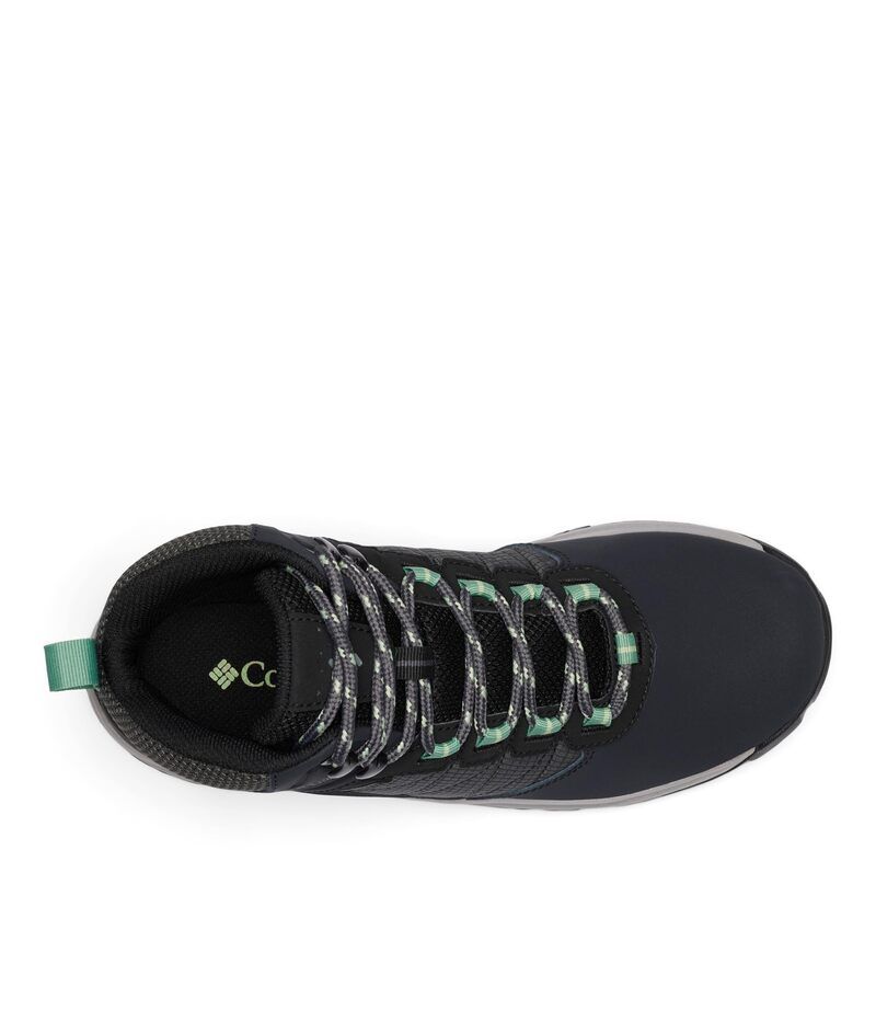 コロンビア レディース シューズ ブーツ・レインブーツ Columbia Transverse Hike Waterproof BlackSage Leaf ブラック