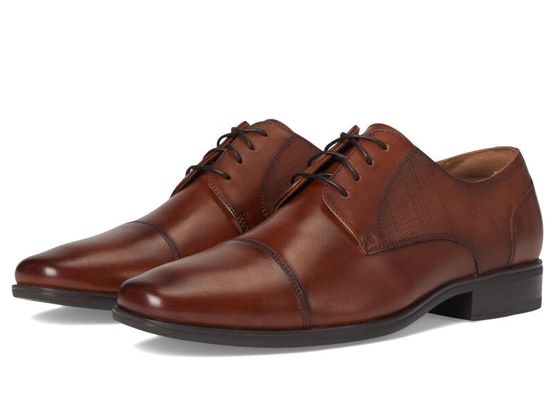 フローシャイム メンズ シューズ オックスフォード キャップ Florsheim Jackson Cap Toe Oxford Cognac