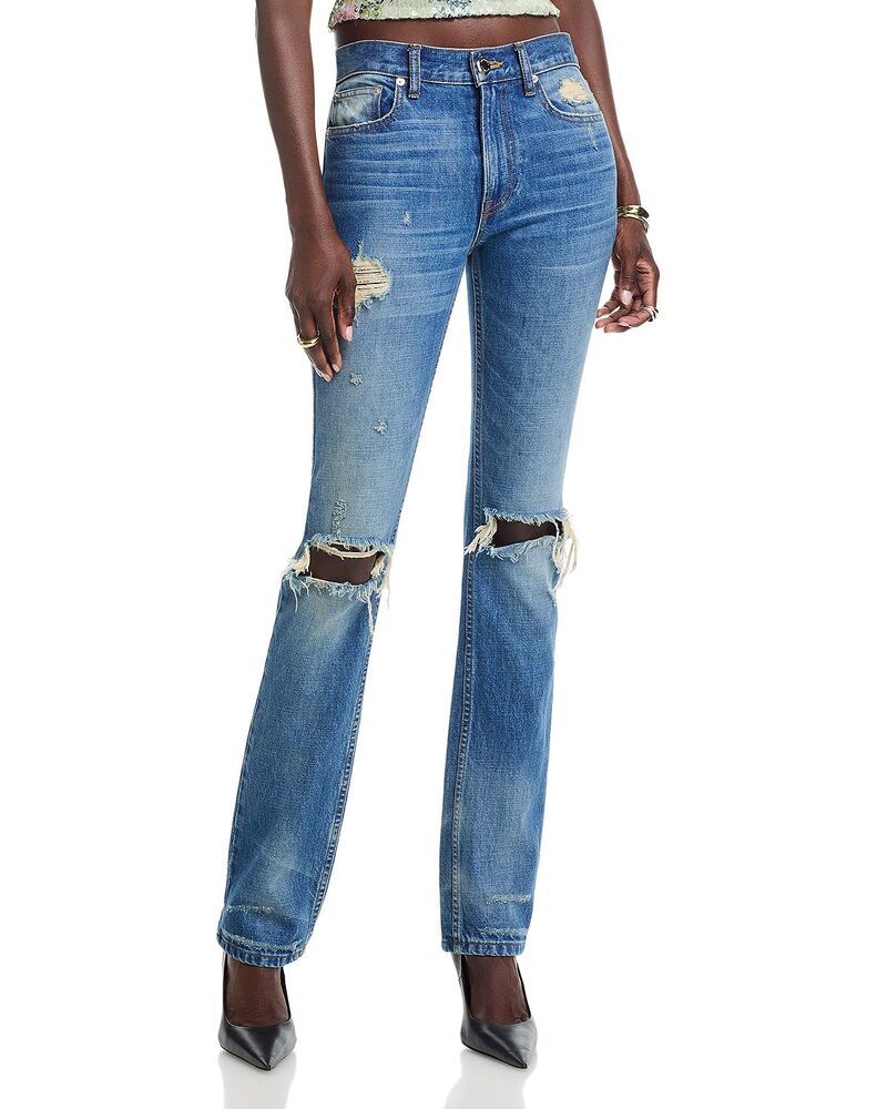 ブランドン・マクスウェル レディース ボトムス デニムパンツ ジーンズ Brandon Maxwell Riggs High Rise Cigarette Jeans indigo Indigo イン