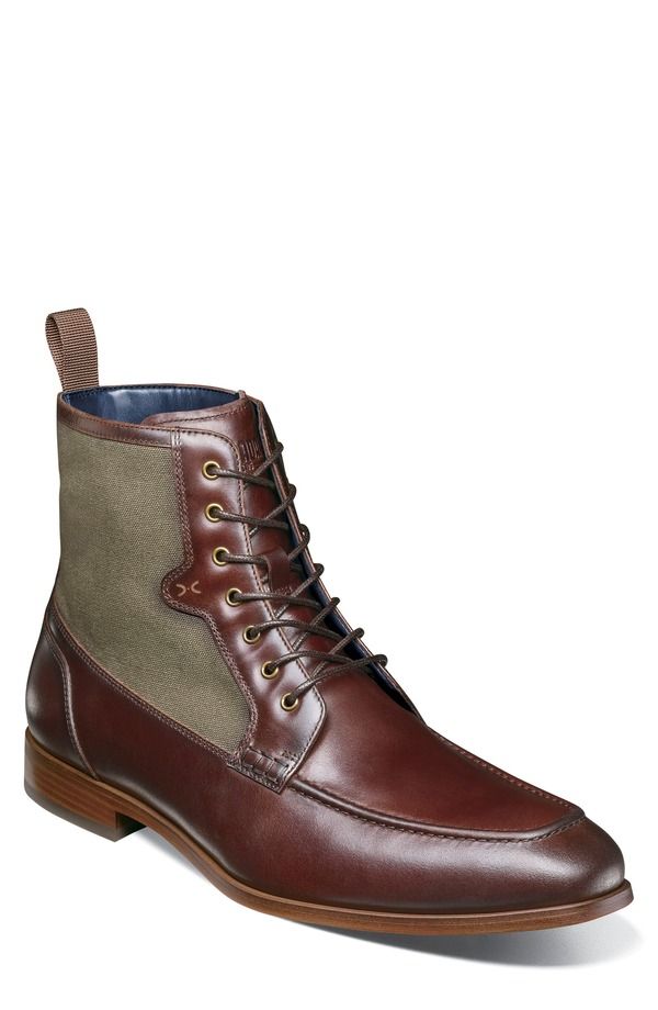 ステイシーアダムス メンズ シューズ ブーツ・レインブーツ レース Stacy Adams Brumley Moc Toe Lace Up Boot Brown Multi ブラウン