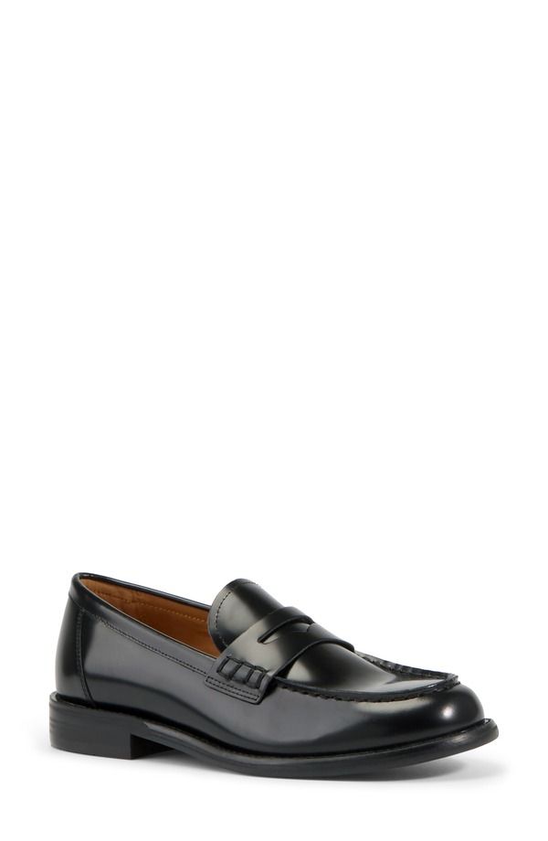 ヴァガボンド レディース シューズ スリッポン・ローファー Vagabond Shoemakers Linn Penny Loafer Black ブラック