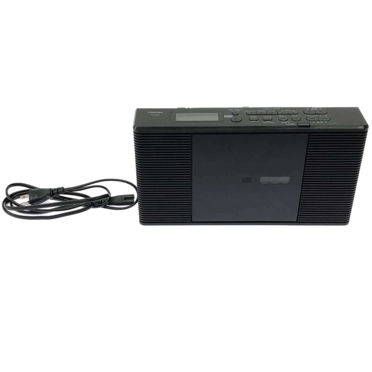 Z000 TOSHIBA 東芝 CDラジオ TY-C260 ブラック ラスト1点！ - メルカリ
