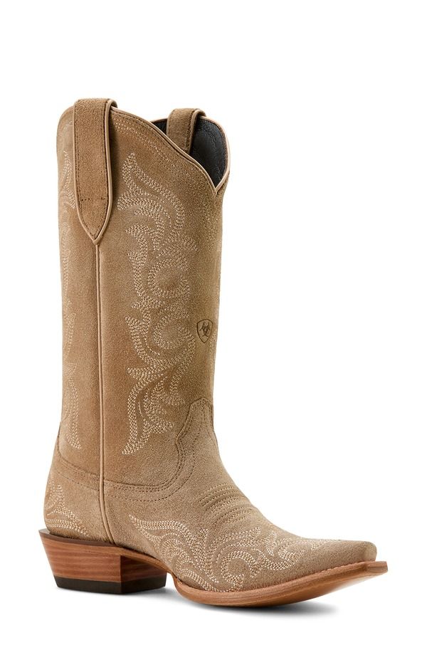 アリアト レディース シューズ ブーツ・レインブーツ Ariat Hazen Western Bootruly Taupe トープ