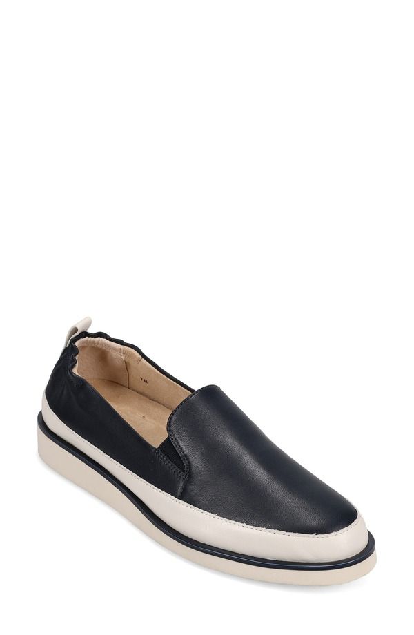 ベネリ レディース シューズ スリッポン・ローファー スニーカー VANELi Quin SlipOn Sneaker Navy ネイビー