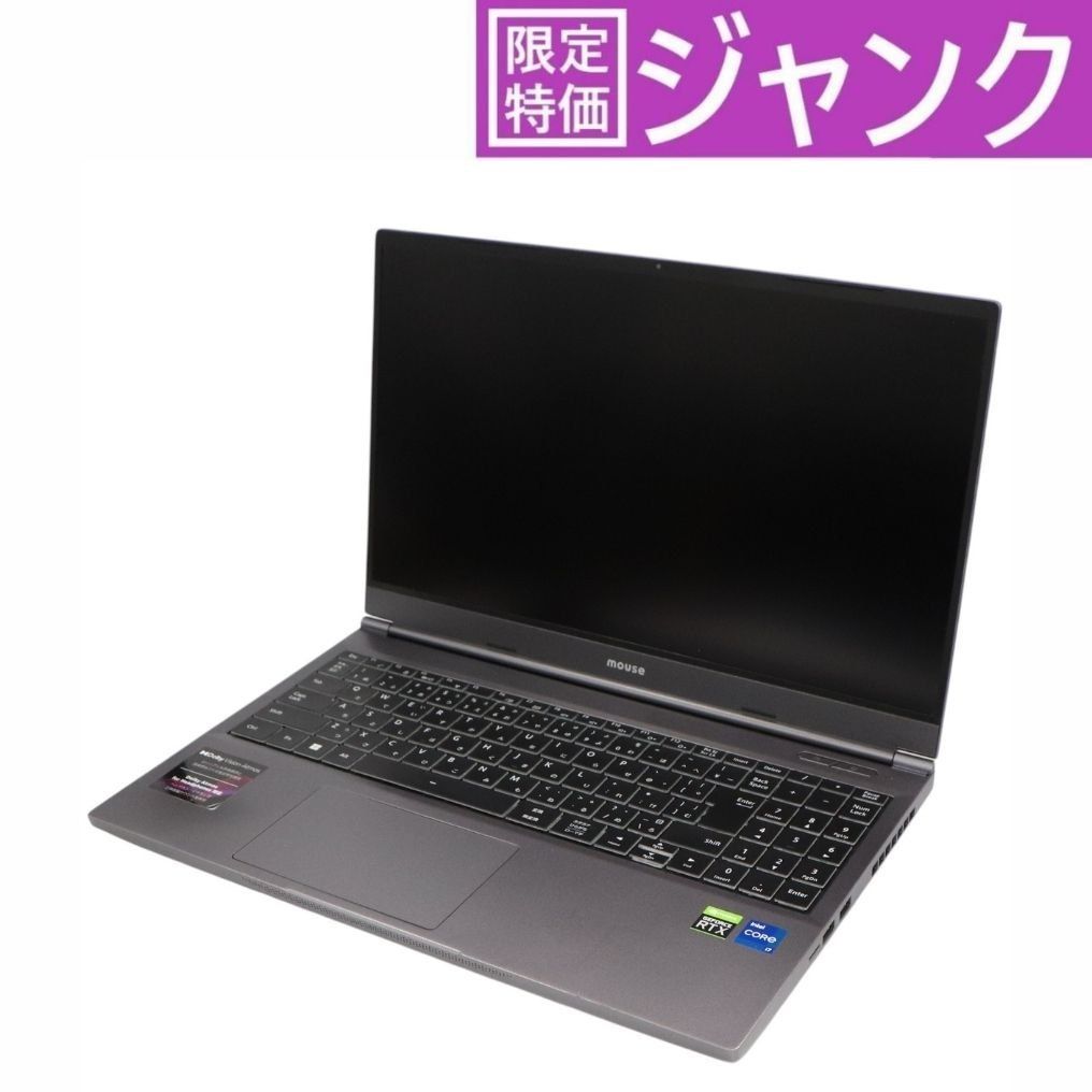 mouse(マウス) G-Tune E5-165 ゲーミングノートパソコン 2208E5-165-ADLABW11 2208e5-165-adlabw11 ジャンク品 [難あり(D)]