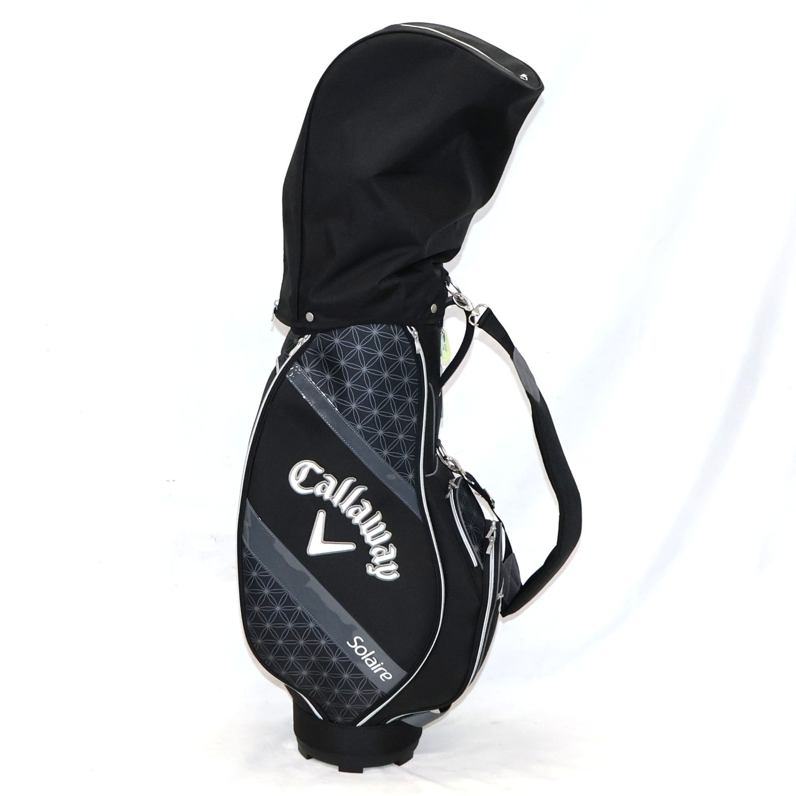 キャロウェイ ゴルフ ソレイル クラブセットレディース 8本組 キャディバッグ付き パッケージセット　callaway-solaire-clubset-8-black ブラック 整備済みアウトレット品 [中古(C)] 28,656円