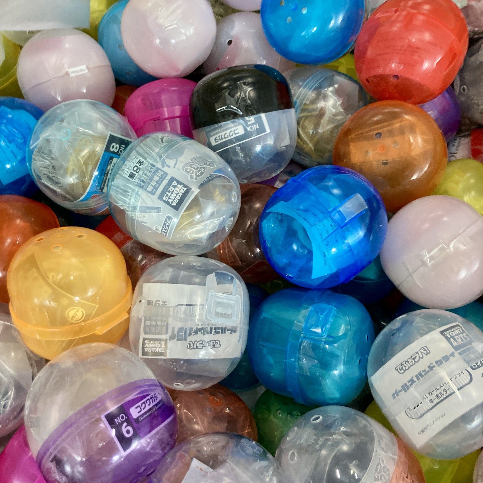 ★ カプセルトイ ガチャガチャ ガシャポン 色々 MIX 大量 約280点 まとめ商品 でふぉラバ！ 闇バイト 多少含む その他多数 卸 現状品
