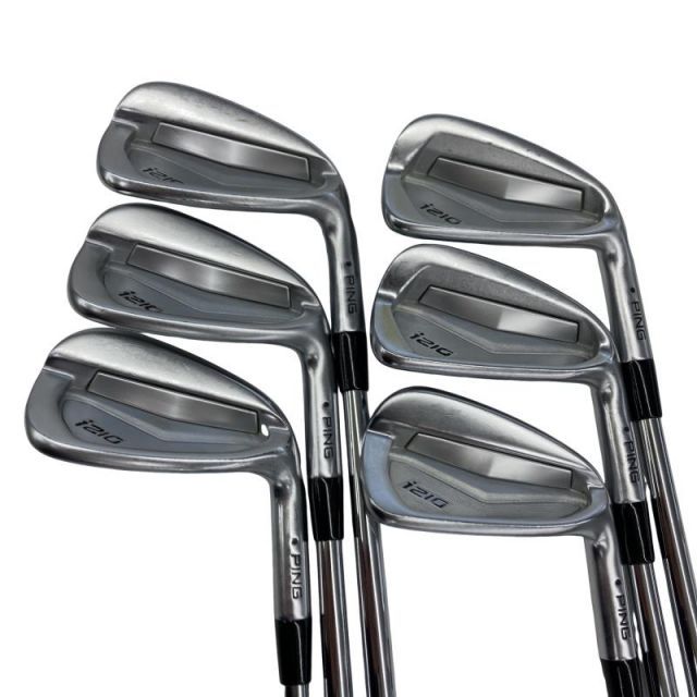 【中古】 ピン i210 6S アイアンセット IR リシャフト (フレックスその他) メンズ 男性用 右利き 右用 Cランク ゴルフクラブ