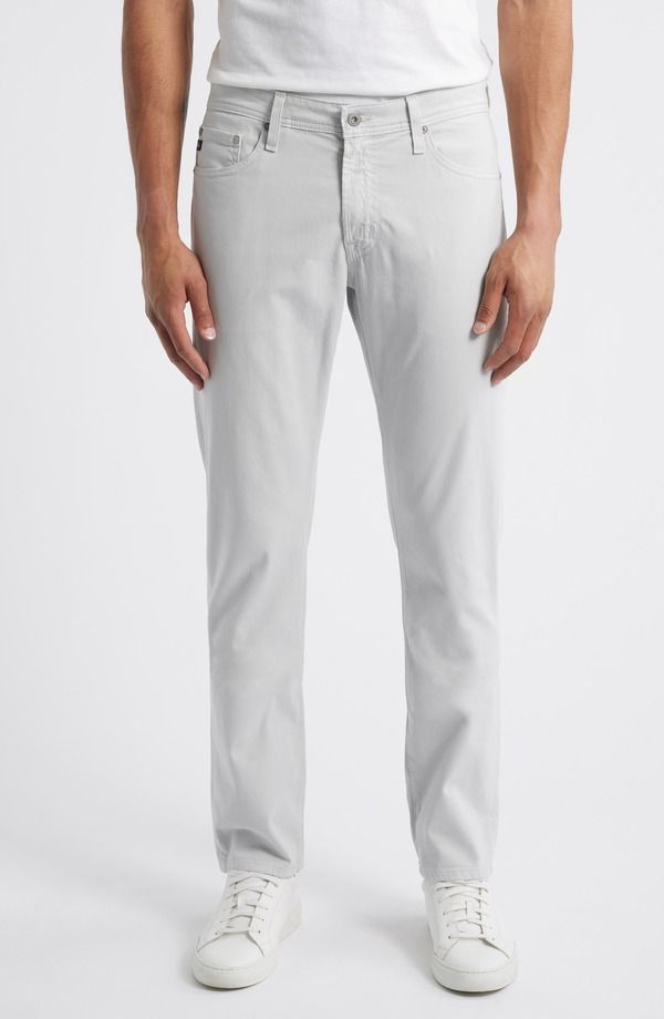 エージー メンズ ボトムス カジュアルパンツ ストレート AG SUD Straight Leg Pantsilver Fog シルバー