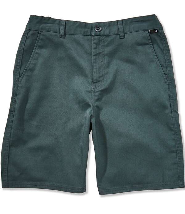 ボルコム メンズ ボトムス ハーフパンツ・ショーツ ショートパンツ Volcom Billow 22 Outseam Twill Shorts Castlerock