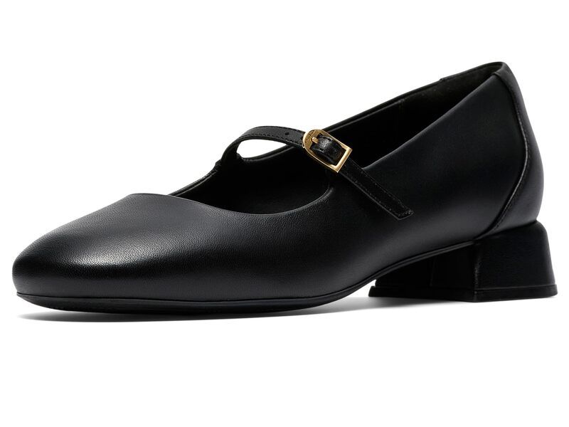 クラークス レディース シューズ ヒール Clarks Daiss 30 Bar Black Leather ブラック