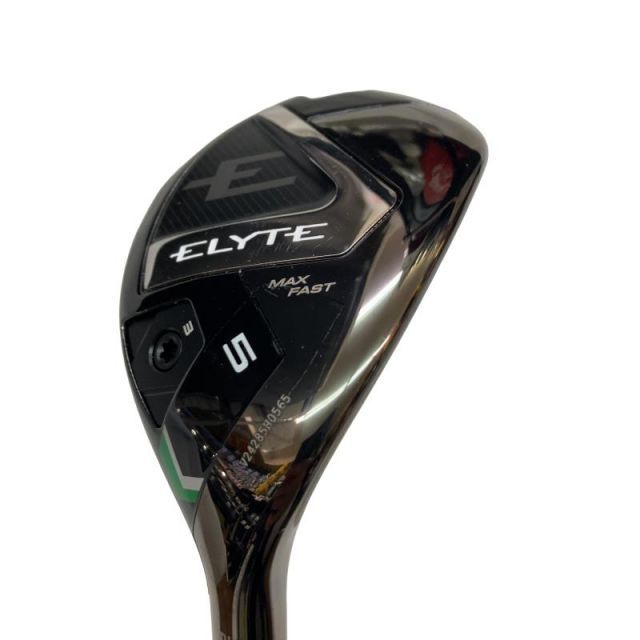 【中古】 キャロウェイ ELYTE MAX FAST U5 ユーティリティ UT LIN-Q GREEN 40 for CW(ELYTE UT) (フレックスSR) メンズ 男性用 右利き 右用 Bランク ゴルフクラブ