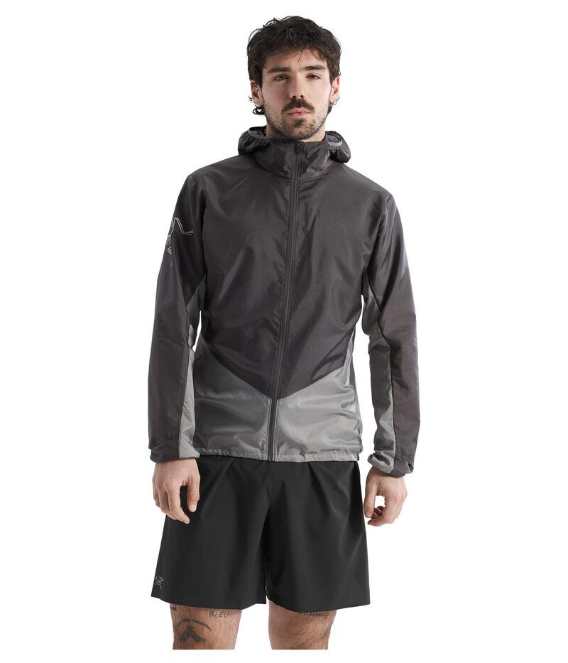アークテリクス メンズ アウター コート Arcteryx Norvan Windshell Hoody BlackGraphite ブラック