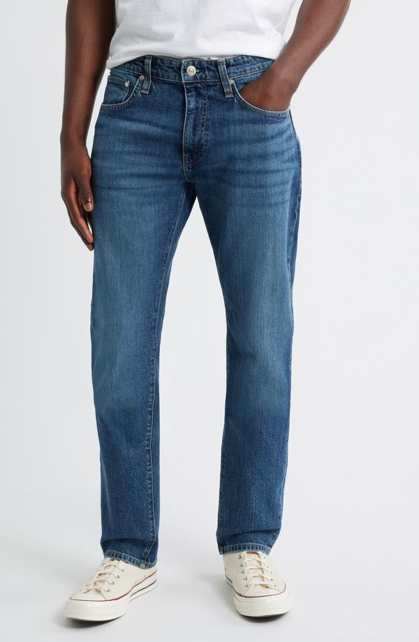 マーヴィ ジーンズ メンズ ボトムス デニムパンツ ストレート Mavi Jeans Marcuslim Straight Leg Jeans Mid Classic Blue ブルー