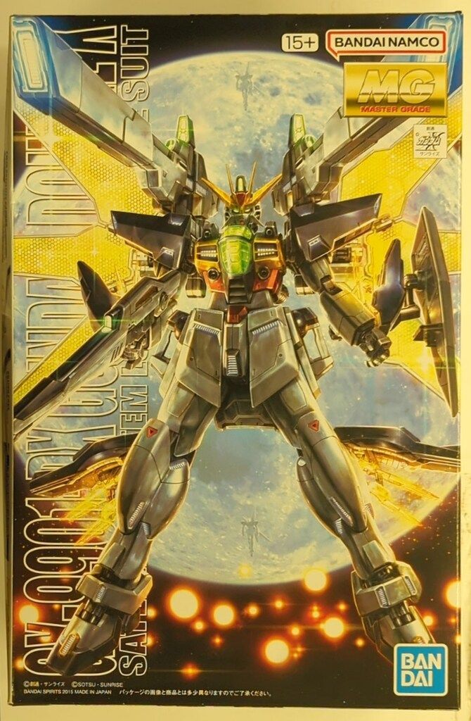 BANDAI SPIRITS MG 1/100　機動新戦記ガンダムX　ガンダムダブルエックス/15+表記　バンダイナムコ版