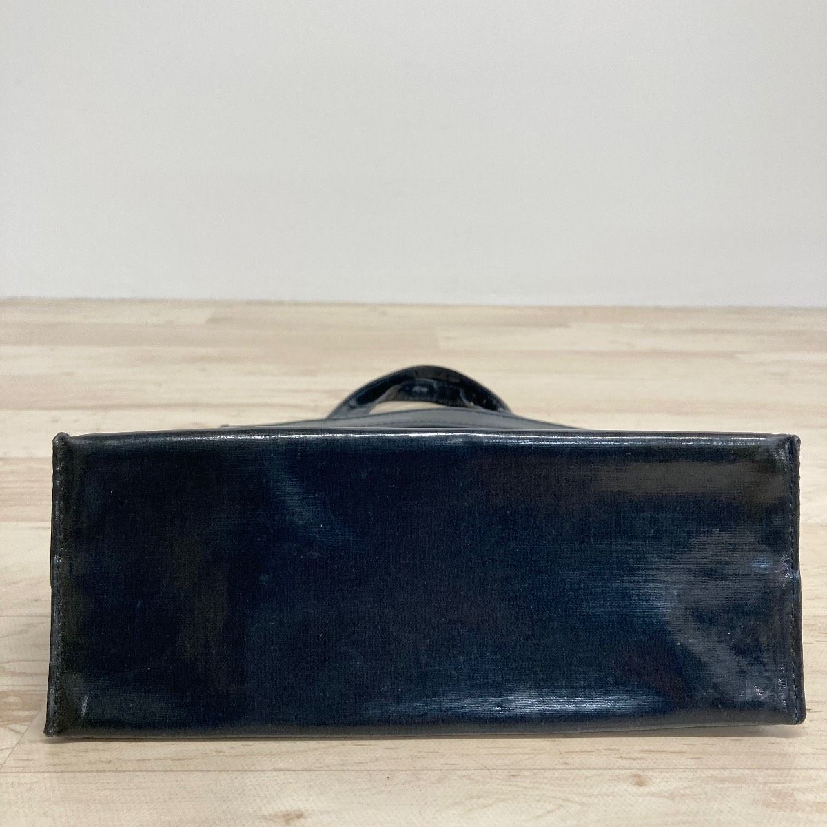 Kitamura/キタムラ トートバッグ ネイビー系 Kロゴ ハンドバッグ/サブ