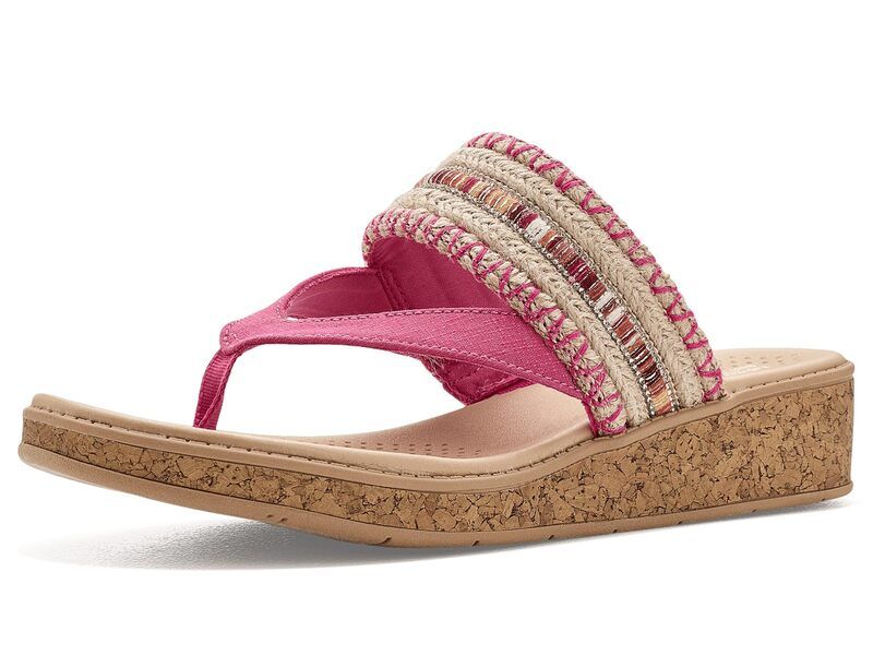 ライフストライド レディース シューズ ヒール サンダル LifeStride Birdie Thong Sandals Natural Pink ピンク