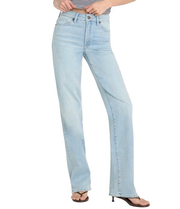 グッドアメリカン レディース ボトムス デニムパンツ ストレート ジーンズ Good American Softech Good True Straight Leg HighRise Denim Je