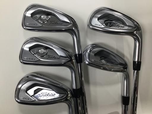 【中古】 タイトリスト Titleist T200 5S アイアンセット IR NS PRO 950GH neo (フレックスS) メンズ 男性用 右利き 右用 Cランク ゴルフクラブ