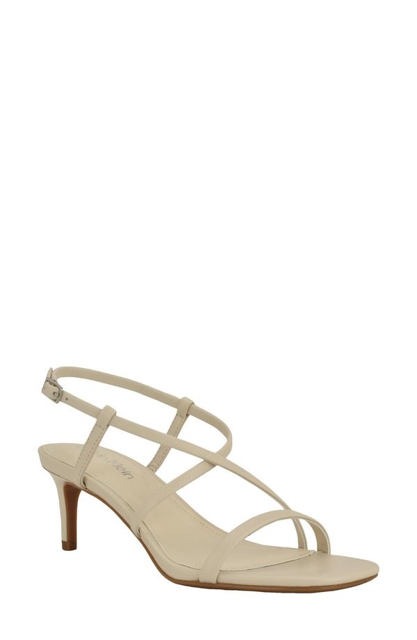 カルバンクライン レディース シューズ サンダル アンクル Calvin Klein Ishayankle Strap Sandal Ivory 2 アイボリー