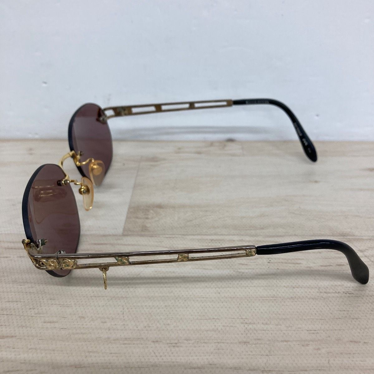 SONIA RYKIEL/ソニアリキエル サングラス 66-5603 ブラウン系×ゴールド