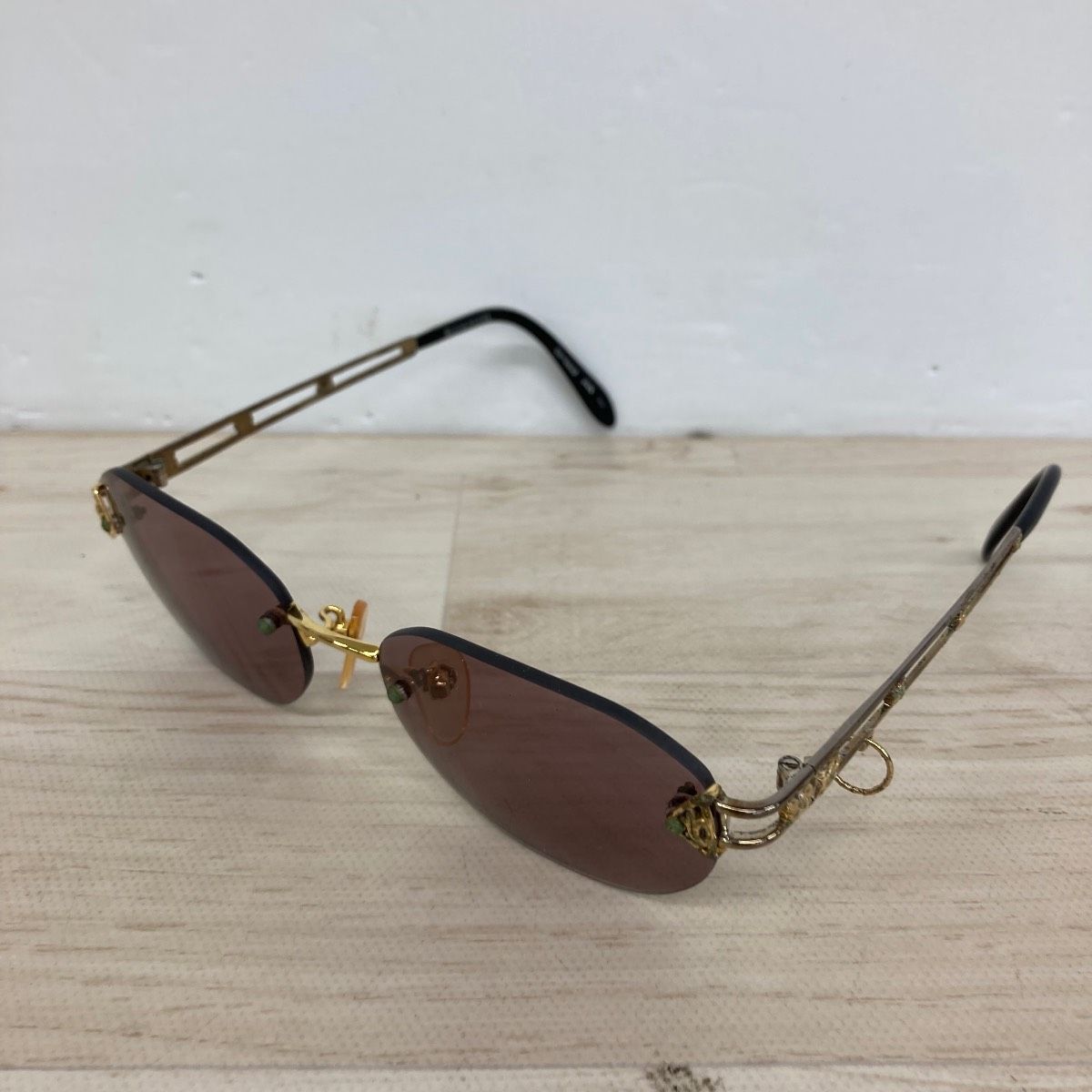 SONIA RYKIEL/ソニアリキエル サングラス 66-5603 ブラウン系×ゴールド