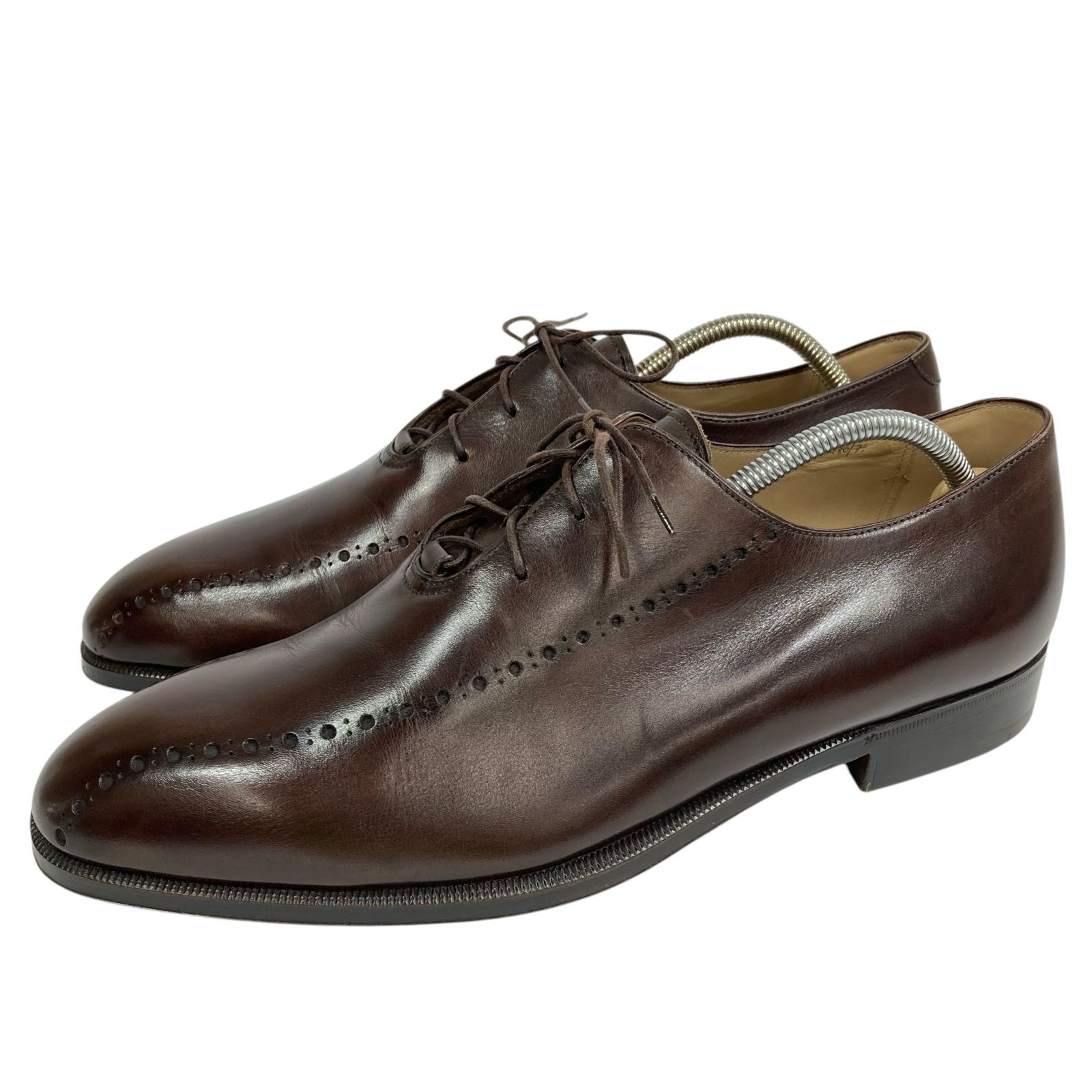 Berluti ベルルッティ 革靴 ビジネスシューズ ブラウン 27cm 未使用品【ベルルッティ】本物 Berluti 靴 26cm 茶 ビジネスシューズ