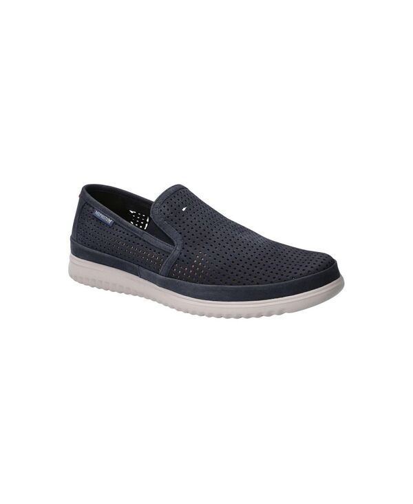 メフィスト メンズ シューズ スリッポン・ローファー Mephisto Mens Tiago Nubuck SlipOnavy ネイビー